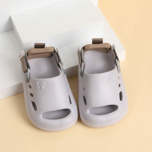 Childrens sandals boys and girls slippers fashionable outdoor shoes walking shoes hiking shoes anti slip beach shoes