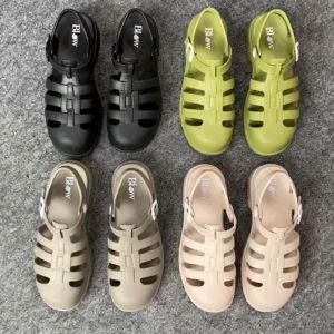 Blow BIRKIN 0009 Keith Chalk Platform Gladiator Eva Phylon Sandal Wanita Tinggi 4cm