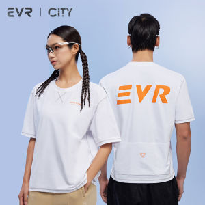 evr | Áo Thun Đạp Xe Phong Cách Retro Thấm Hút Mồ Hôi Thông Thở Nam Nữ