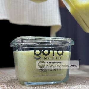 Goto Moeto Tempat Wadah Mpasi Bayi Kaca Food Container Storage 3in1