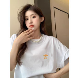 SUSHOUWANGE | Red Short Sleeve New Year Horse Cotton T-Shirt