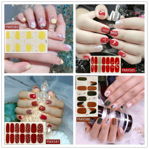 Nail Stickers Nail Sticker Nail Stickers Paper Full Paste Waterproof and Durable Finished Product Ornament Fresh Nail Sticker Paper Patch