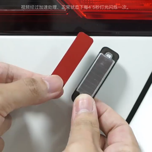 Lampu Peringatan Tenaga Surya untuk LED Sepeda Motor Mobil