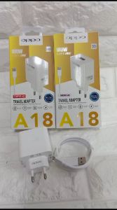 Charger untuk Oppo A18 180W Super Vooc Travel Adapter + Cable Support Fast Charging