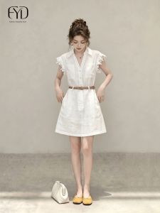 French Style Elegant Dress For Petite Women