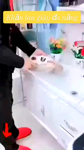 Gói 30 tờ giấy ướt lau giày cao cấp Sneaker - Lau sạch bóng giầy dép túi xách ba lô...