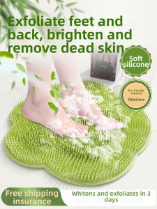 Eco-friendly Exfoliating Massaging Bathing Mat Anti-slip TPE