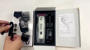 Profesional Fades Kemei KM-PG809A Rechargeable Electric Hair Clipper Cordless