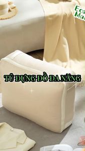 Túi nén chăn ga giường ECOCO size lớn thông minh chuyên dụng giúp chống bụi ẩm mốc tiết kiệm không gian thế hệ mới