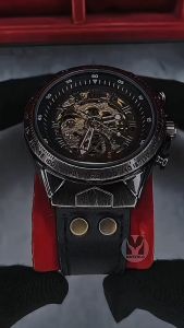 Jam Tangan Pria Bisnis Mechanical Automatic Waterproof Casual Watch Asli Tahan Air Premium Original Mesin Mekanik Transparan Awet Seumur Hidup Kaca Tebal Tahan Gores Quartz Analog Bisnis Formal Pria Trend Kekinian Aksesoris Arloji Mens Watches -JF18