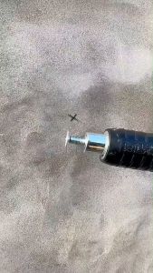 100pcs Mini Threaded Nail 42mm One-piece for Nail Gun Spiral Nail Drive Screw Nails Nail Gun Tools free Nuts