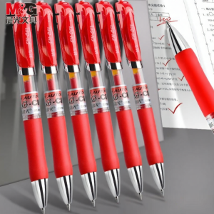 M&G | Teacher and Student Marking Red Ballpoint Pen
