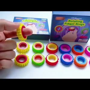 ZXZ | Bộ Đồ Chơi Cảm Giác Dạng Vòng Xoay Giảm Căng Thẳng Lo Âu Hỗ Trợ Người Tự Kỷ ADHD - Bộ 1/4/6/12 Món Đồ Chơi Xoay Ngón Tay Cho Trẻ Em