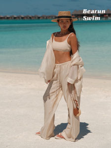 Sun-Protective Long Sleeve Relaxed-Fit Shirt Set