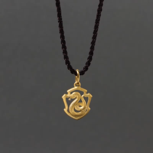 Chow Sang Sang 周生生 999.9 24K Pure Gold Harry Potter Slytherin Snake Necklace for Women & Men 45cm 95061Z