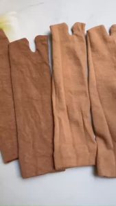 Tất Vớ Nữ màu da kiểu xỏ ngón chất liệu thun cotton dày mềm mại MAU2