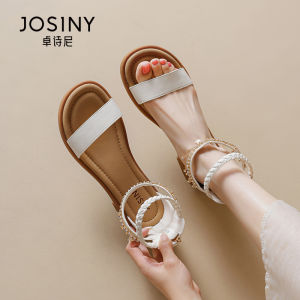 Josiny | Bohemian Style Roman Coarse Heel Sandals for Women