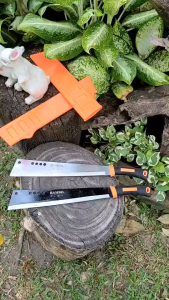 ตรงปกส่งไว K9 มีดเกษตร RAMBO G1 เหล็กแมงกานีสSK-5 มีดพร้าแรมโบ้ มีดเดินป่า