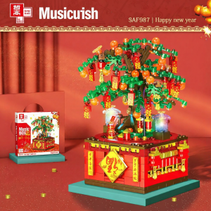 LELE BROTHER | Musical Building Toy Decorative Gift