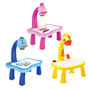 【Hàng mới】 Quà Tặng Giáng Sinh cho trẻ em vẽ bàn máy chiếu LED bảng vẽ đa chức năng