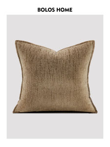 หมอนกำมะหยี่หรูหรา ตัวอย่างสำหรับห้องนั่งเล่น หมอนอิงโซฟา วิลล่าระดับไฮเอนด์ รูปทรงสี่เหลี่ยมผืนผ้า ปรับแต่งได้ ของตกแต่งบ้าน