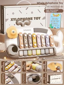 BEI JESS | Early Education Intellectual Multi-sided Baby Drum Toy