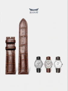 JEAYOU | Genuine Leather Watch Strap