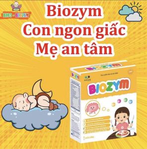 Enzym Biozym - bé ăn ngon ngủ ngon tăng cân tăng sức đề kháng