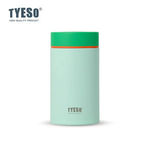 TYESO | Tyeso 300ml 316 Thermoses Stainless Steel Vacuum Insulated Food Jar Portable Thermal Lunch Box Breakfast Cup for Office Daily