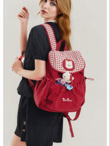 TOUTOU | Commuting Light Travel Backpack for Women Large Capacity
