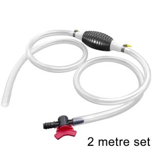 Manual Fuel Transfer Pump for Diesel Siphon Pump with Hose for Fuel Oil Transfer