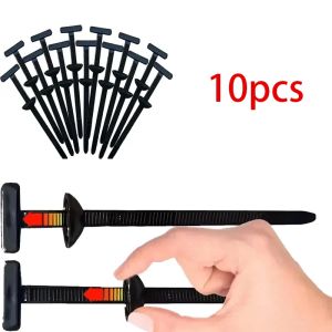 1-300P Nylon Universal Cable Tie Buckle Heavy Duty Self-Locking Zip Ties Holder with Pin Fasteners Car Body UV Resistant Zipties