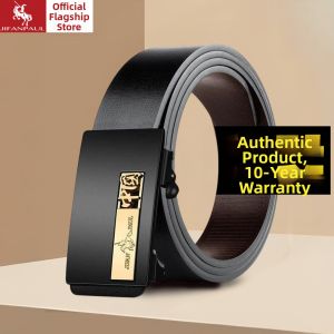 JIFANPAUL | Mens Automatic Buckle Leather Belt