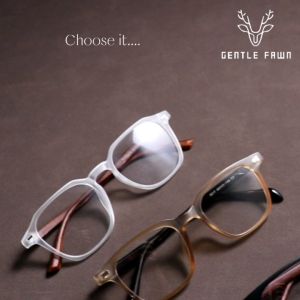 Gentle Fawn Kacamata Antiradiasi Blueray Series Lensa Sinar Biru Style Kota Bahan TR90 Fashion Pria Wanita Bisa Minus Photocromic Bluecromic Terbaru