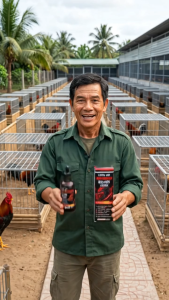 Extra ADE - Red Rooster B12 + B15 50.000 mcg  Cung cấp Vitamin thiết yếu cho gà tơ gà chế độ giúp nở cơ nở khung đỏ tích kích màu mau tới pin nhanh tới đá chai 100ml