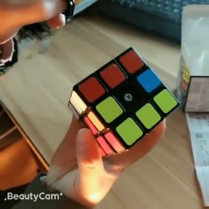 Fun Intelligence Rubiks Cube Smooth Beginner Childrens Logical Thinking Exercise Puzzle Toy