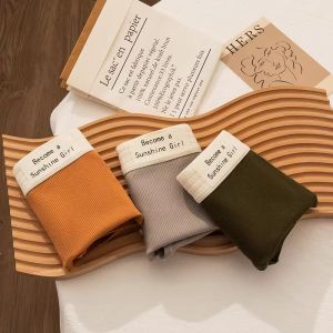 JIAZINI | Antibacterial Cotton High Waist Seamless Sporty Briefs