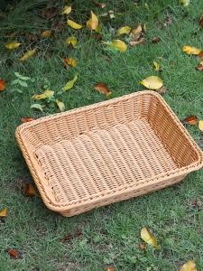 Handmade Bread Cover Wicker Basket Kitchen Storage Fruits Vegetable Storage Basket Hand Woven Basket Picnic Basket