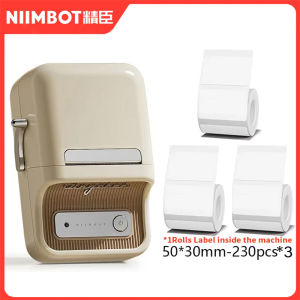 Niimbot B21 Label Printer Mini Portable Adhesive Labeller B1 Printer Thermal Sticker Printer Machine For Home/Office/Business