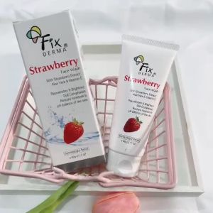 SỮA RỬA MẶT GIẢM MỤN GIẢM NHỜN FIXDERMA STRAWBERRY FACE WASH 60G (mẫu mới)