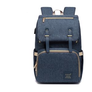 {SG} Large Baby Diaper Bag Maternity Nappy Bag Mommy Bag Diaper Backpack with Insulation Layer & Back Strap