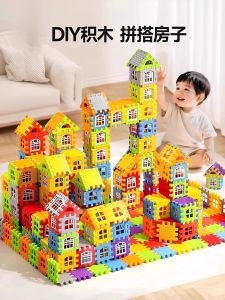 Đồ Chơi Khối Xây Dựng Hình Ngôi Nhà Cho Trẻ Em Đồ Chơi Lắp Ráp Trí Tuệ Cho Bé Trai Mô Hình Khối Lớn Có Cửa Sổ Nhiều Màu Quà Tặng Sinh Nhật