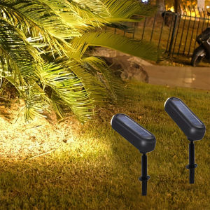 Solar Lights Outdoor Waterproof Solar Powered Garden Lawn Spot Light Solar Lights for Outdoor Landscape Pathway Decoration