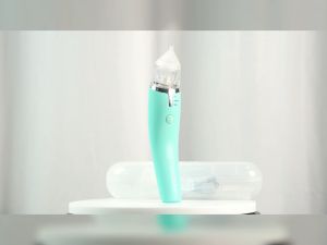 Haakaa Rechargeable Nasal Aspirator (Electric Nasal Aspirator Nose Cleaner for Newborn Babies & Toddlers)