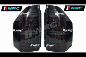 JM-22 Mitsubishi Montero Pajero V73 V77 V88 2004 - 2014 Dynamic Tail Lamp With Signal Running ( Smoke + Red Line )