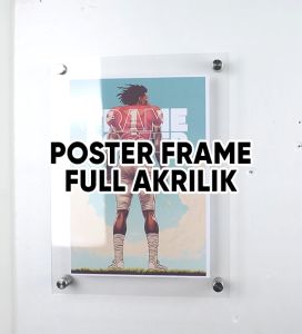 Frame Poster A2 Akrilik Display Dinding 2MM