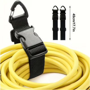 Adjustable Extension Cord HolderGarage Storage Hooks for Organizing&Storing Extension CordsStorage StrapsGarage Gadgets