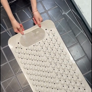 SG Bathroom Non Slip Massage Suction Toilet Mat Shower Bath Mat | 2 Designs By Thehomeshoppe