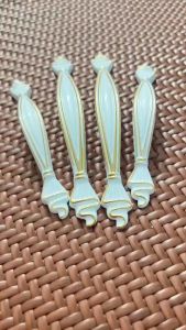 Tay nắm nơ trắng chất liệu hợp kim hàng phủ sơn bóng cao cấp Tay co tay nắm tủ ngăn kéo