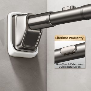 WEILAISHI | No-Drilling Installation Extendable Clothes Hanging Rod